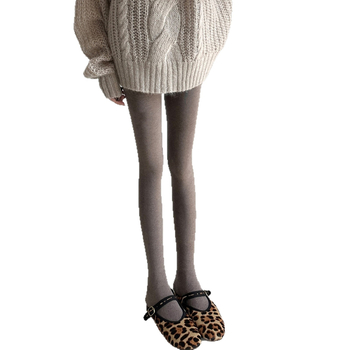 Γυναικείες καλσόν από νάιλον, κορεατικού στυλ, παχυνμένα, αόρατα, αντιτριβικά