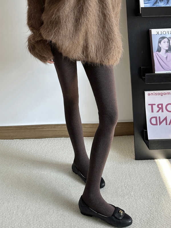 Γυναικείες καλσόν από νάιλον, κορεατικού στυλ, παχυνμένα, αόρατα, αντιτριβικά