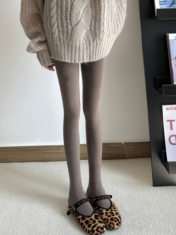 Γυναικείες καλσόν από νάιλον, κορεατικού στυλ, παχυνμένα, αόρατα, αντιτριβικά