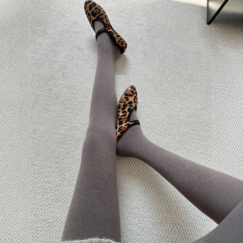 Γυναικείες καλσόν από νάιλον, κορεατικού στυλ, παχυνμένα, αόρατα, αντιτριβικά