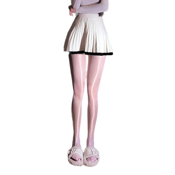 Atvērtas zeķes ar atvērtu intīmo zonu - neilons, elpojošas, augsta elastība, vienkrāsainas, ar kājām