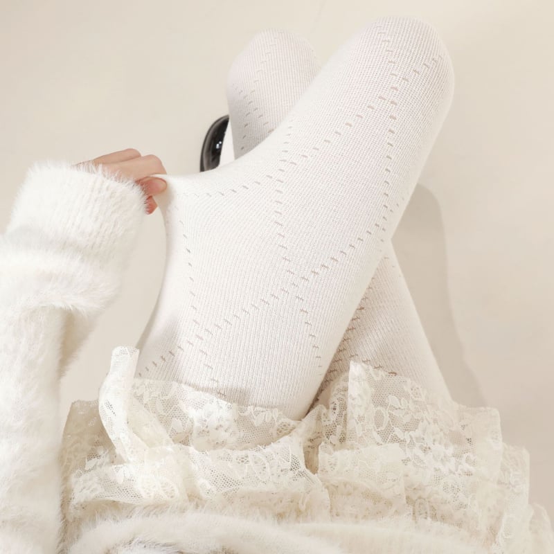 Kokvilnas siltas zeķtērpi