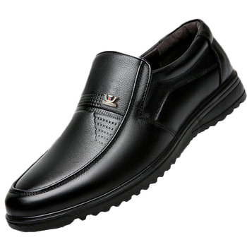 Vyriniai kasdieniai odiniai batai, PU viršus, PU padas, neslidūs, atsparūs vandeniui, kvėpuojantys