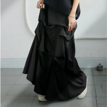 Midi plisuotas sijonas, vienodo rašto, presuotos plisės, audinio sudėtis 95%+