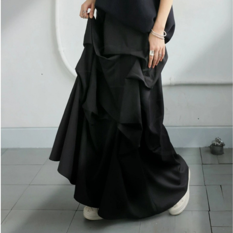 Midi plisuotas sijonas, vienodo rašto, presuotos plisės, audinio sudėtis 95%+