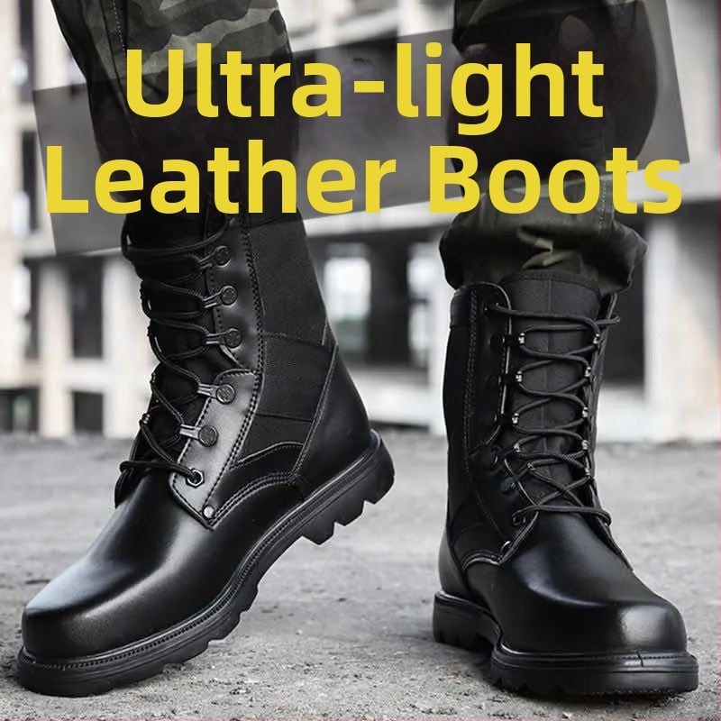 Unisex ultra-lengvi aukštų batų koviniai batai, kvėpuojantys, atsparūs vandeniui, šoką slopinantys, greitai džiūstantys, taktiniai lauko batai