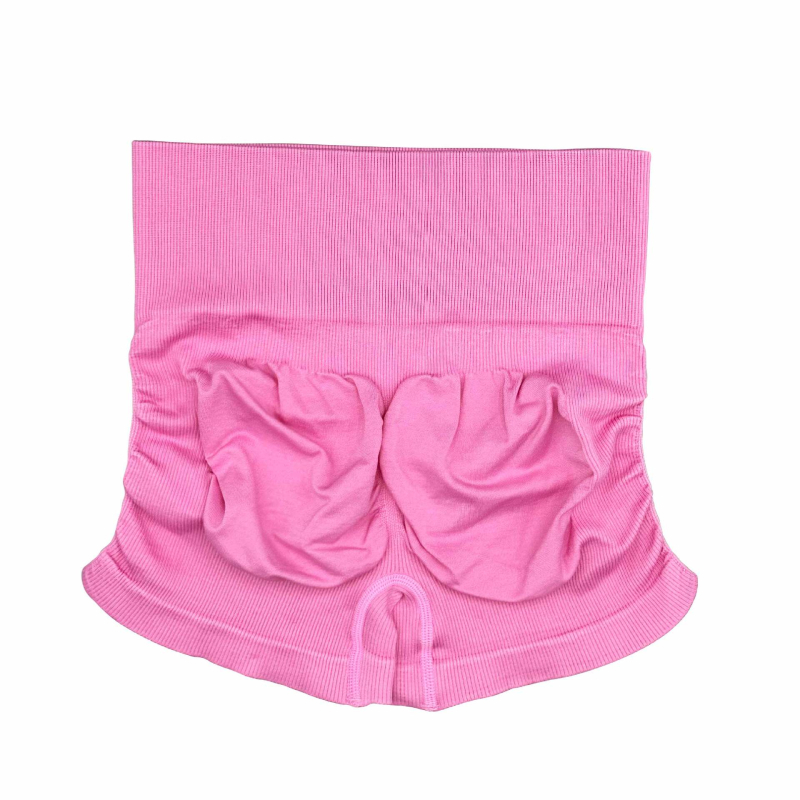 Γυναικείο σορτς γιόγκα με ψηλή μέση, έλεγχο κοιλιάς και ανύψωση γλουτών, γρήγορο στέγνωμα και διαπνοή; ύφασμα: νάιλον 90% / σπαντέξ 10%; μήκος: σορτς