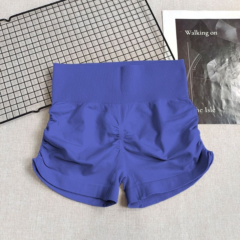 Γυναικείο σορτς γιόγκα με ψηλή μέση, έλεγχο κοιλιάς και ανύψωση γλουτών, γρήγορο στέγνωμα και διαπνοή; ύφασμα: νάιλον 90% / σπαντέξ 10%; μήκος: σορτς