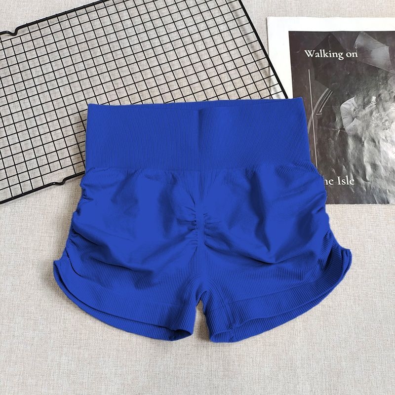 Γυναικείο σορτς γιόγκα με ψηλή μέση, έλεγχο κοιλιάς και ανύψωση γλουτών, γρήγορο στέγνωμα και διαπνοή; ύφασμα: νάιλον 90% / σπαντέξ 10%; μήκος: σορτς