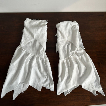 Y2K asimetriskas leg sleeves, vidējais garums, UV aizsardzība, poliestera/elastāna maisījums, izcelsme Zhejiang, 2024. gada pavasara izlase