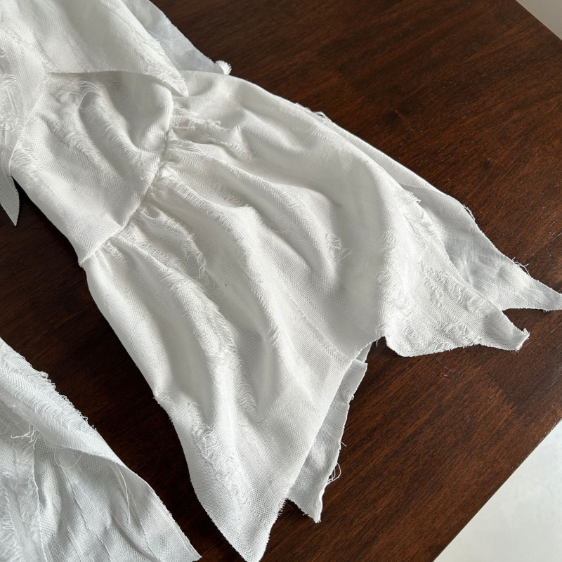 Y2K asimetriskas leg sleeves, vidējais garums, UV aizsardzība, poliestera/elastāna maisījums, izcelsme Zhejiang, 2024. gada pavasara izlase