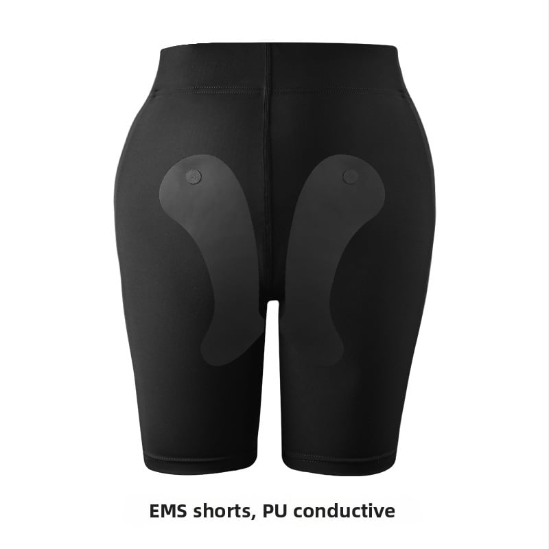 EMS sportinės kelnes su šildymo impulsu – kūno formavimas, sėdmenų pakėlimas, be siūlių; USB įkrovimas, mygtuko valdymas, 3 valandų veikimo laikas