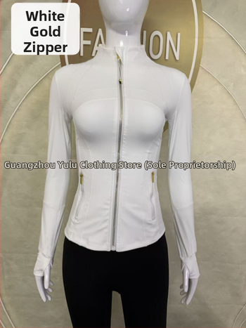 Sieviešu jaka ar stāvošu apkakli - slaids siluets, ātra žūšana un elpojamība, Nailons 75% / Spandex 25% ar Lycra, gūžu garums