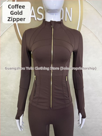 Sieviešu jaka ar stāvošu apkakli - slaids siluets, ātra žūšana un elpojamība, Nailons 75% / Spandex 25% ar Lycra, gūžu garums