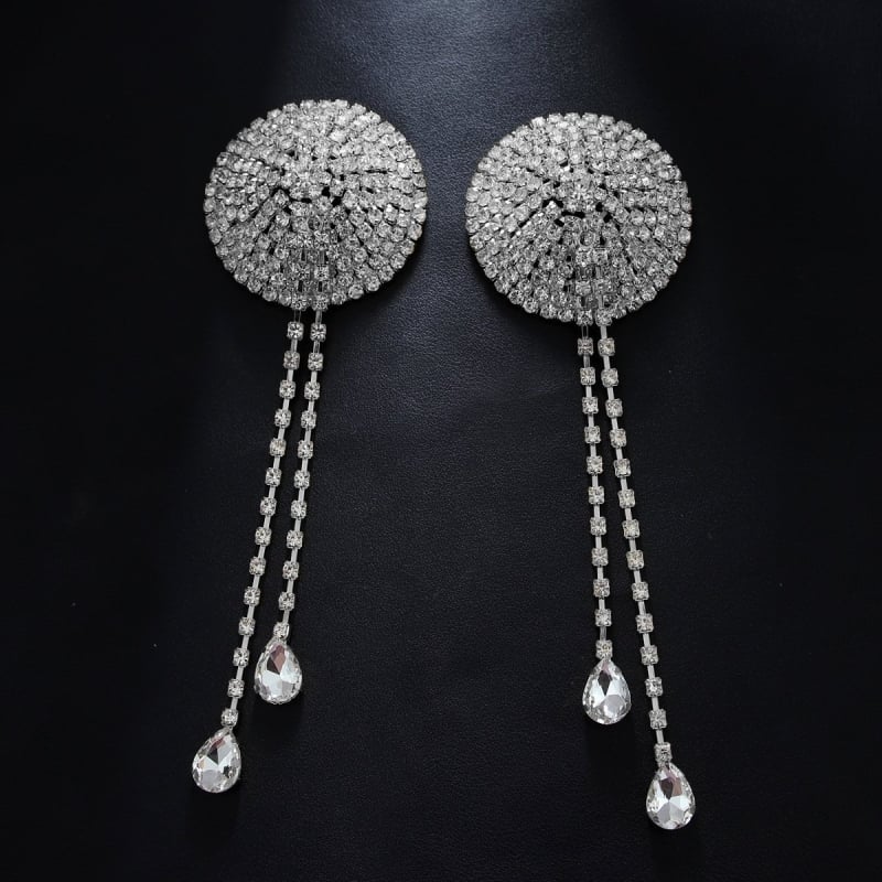 Pilnas deimantų kūno grandinių komplektas – Europos ir Amerikos stilius moterims – naktiniams klubams ir scenai, 2025 ruduo