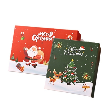 Set cutie cadou de Crăciun cu fular, pălărie, șosete și termos; Material: placă; Brand: Kaixin; Mește: gravură imprimată; Stil: Ziua Crăciunului; Tip cutie: stil brad, Moș Crăciun, sacoșă cadou