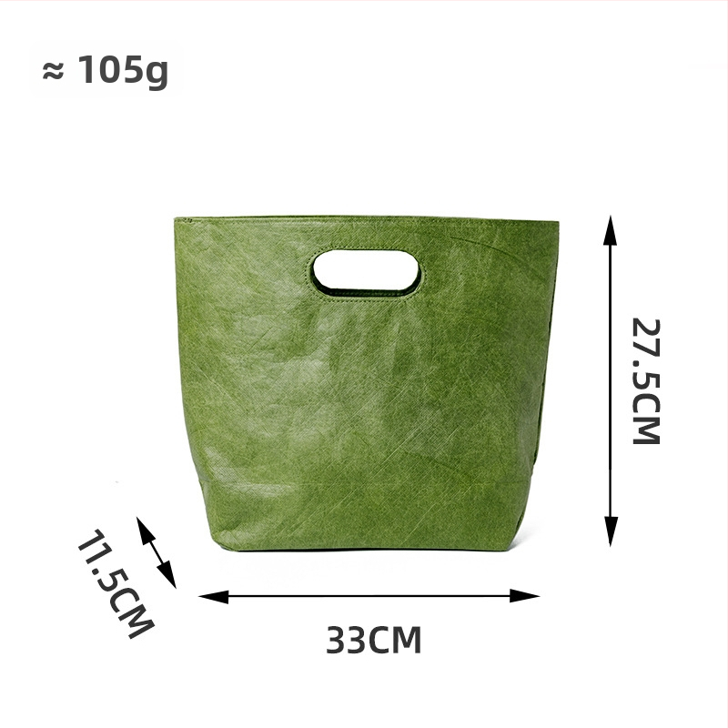 DuPont popieriaus dovanų maišelis su magnetiniu uždarymu, viduje kišenė su užtrauktuku, pritaikomas logotipas, retro stilius