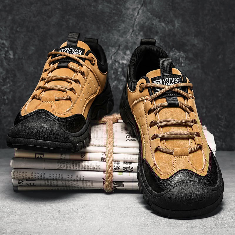 Vyrų žygių bateliai su PU viršutine dalimi, EVA įdėklas, injekcinio formavimo padas, žemas kulnas 1–3 cm