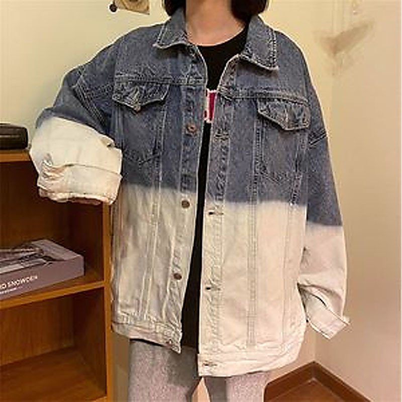 Geacă motociclistă pentru femei, material acrilic, guler polo, mâneci lungi, toamna 2024