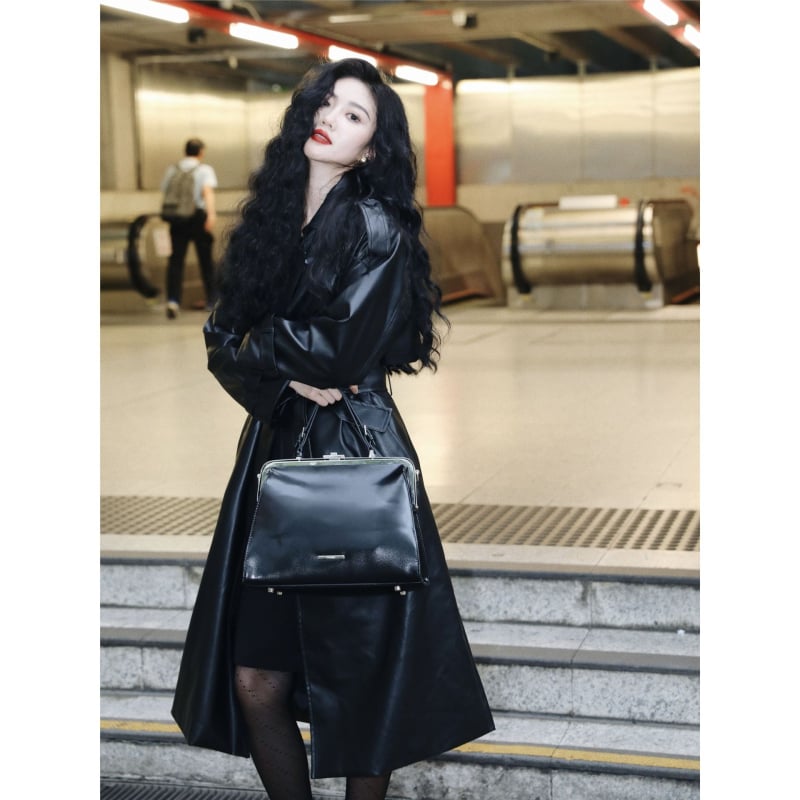 Palton damă Chenille cu guler polo, fibră principală Spandex, fără mâneci, lungime medie