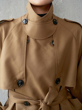 Jachetă de damă tip windbreaker, siluetă clasică, rever, talie definită, guler cu glugă, nasturi dubli, lungime ultra‑scurtă, toamnă 2025