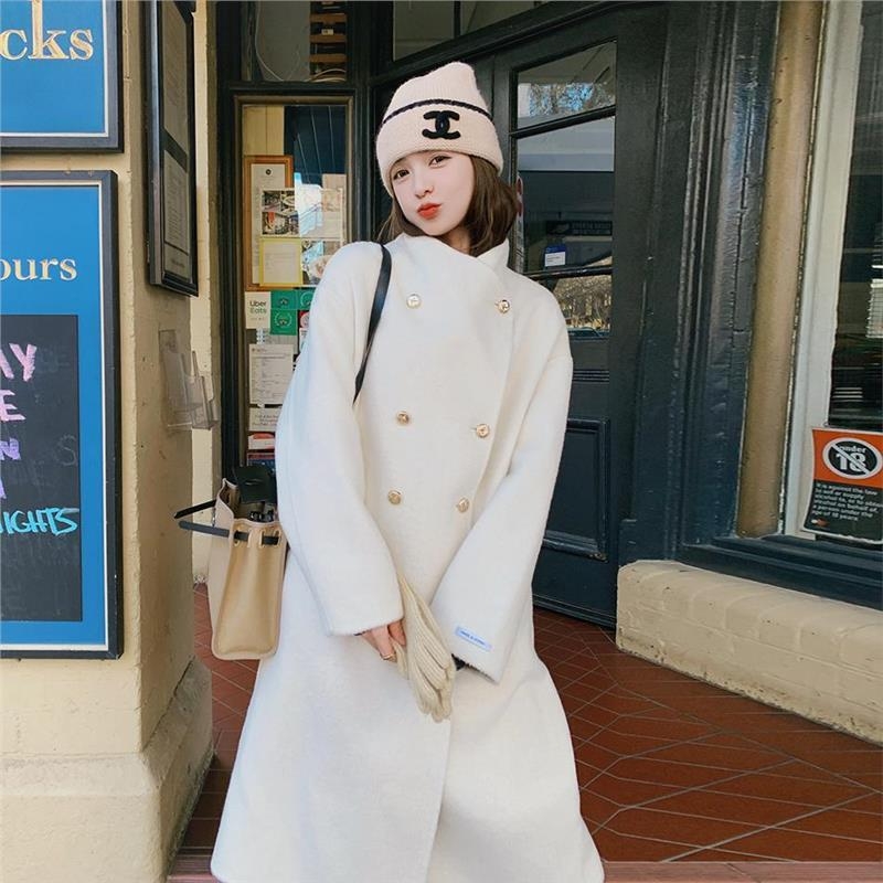 Geacă de damă din chenille, cu două fețe și guler înalt, primăvara 2025