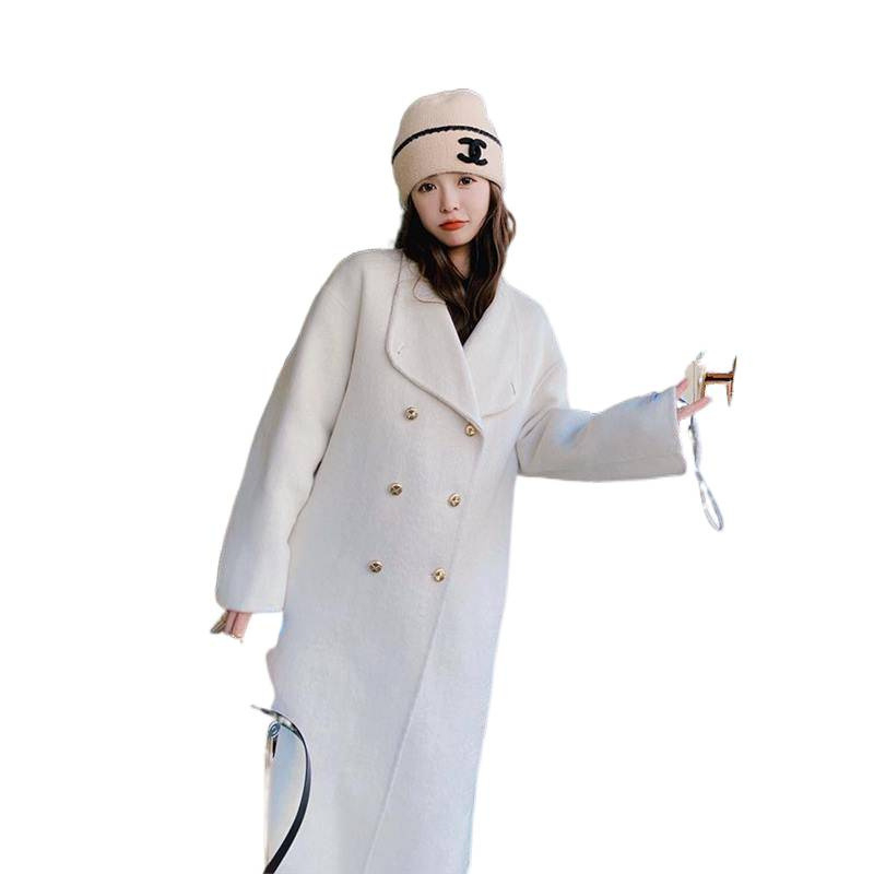 Geacă de damă din chenille, cu două fețe și guler înalt, primăvara 2025