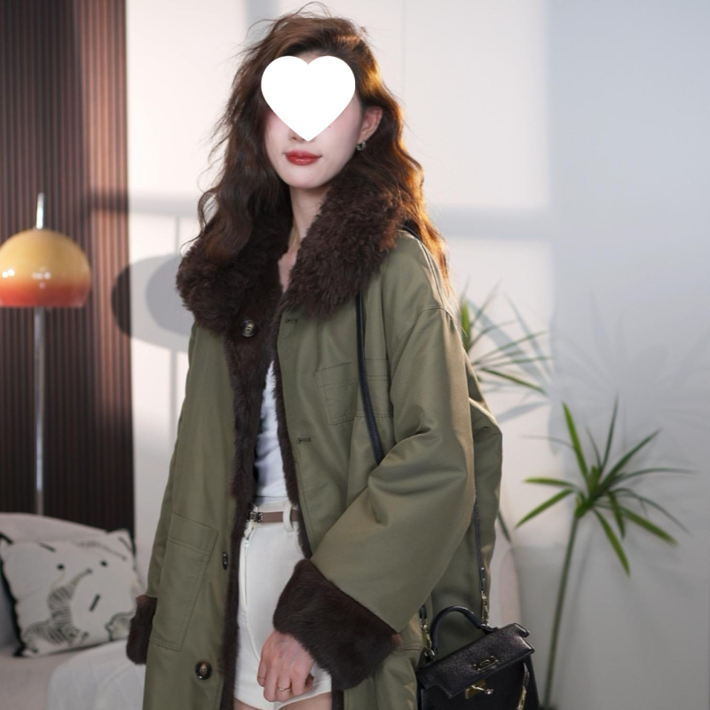 Ženska parka vjetrovka, pamukova smjesa, glavni materijal poliester, ultra kratka duljina ≤40 cm, polo ovratnik, bez rukava
