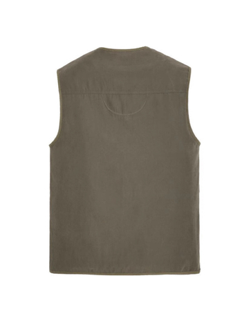 Xin Jing Da — Vestă din lână cu blană de miel reală, 95% lână, lungime medie, Primăvara 2025