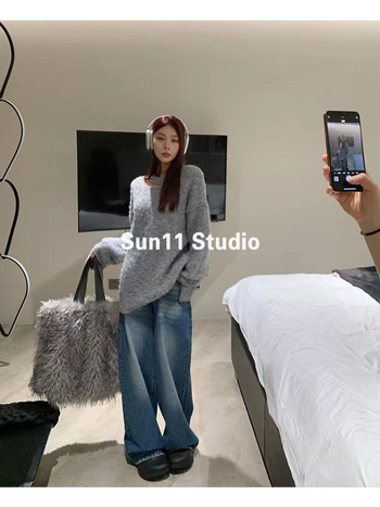 Torba preko ramena tote od pliša, street trend stil, zimsko izdanje 2023, za svakodnevnu upotrebu