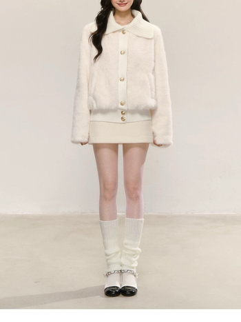 Női poliészter kabát mesterszőrme gallérral, gallér típusú lapel, kolázs varrás részletek, hosszú ujjak – elegáns városi stílus, őszi 2025