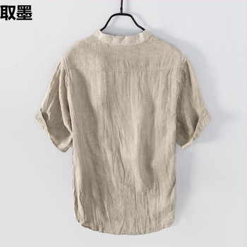 Polo marškiniai iš kanapių mišinio, 80% kanapių, trumpomis rankovėmis, laisvas kirpimas, kvėpuojantis, drėgmę šalinantis, vasarai