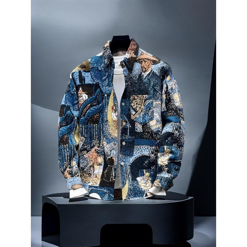 Košulja, slim fit, konopljino platno s četverostrukom rastezljivošću, široki ovratnik, 3/4 rukavi