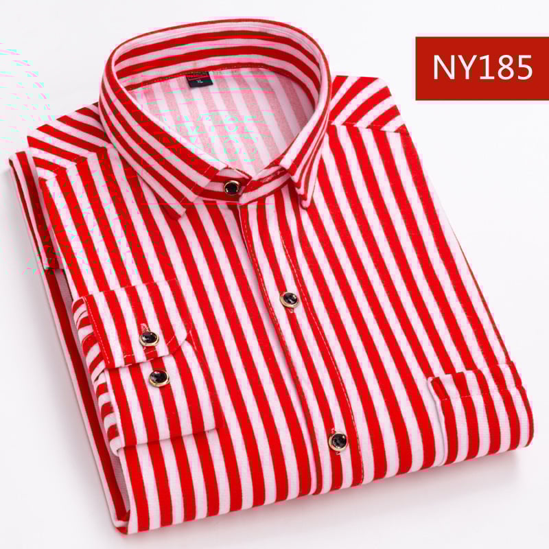 Ανδρικό μακρυμάνικο πουκάμισο με καρό σχέδιο, τετράγωνος γιακάς, χαλαρή γραμμή, ύφασμα από acetate fiber