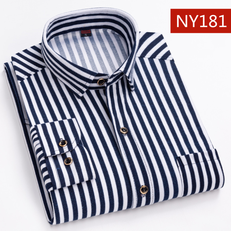 Ανδρικό μακρυμάνικο πουκάμισο με καρό σχέδιο, τετράγωνος γιακάς, χαλαρή γραμμή, ύφασμα από acetate fiber