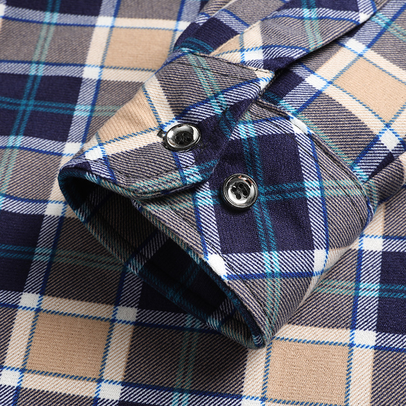 Πουκάμισο με σταθερό γιακά, ιαπωνικό ρετρό στυλ kardigan, χαλαρή γραμμή, ύφασμα βαμβάκι-μίγμα 96% βαμβάκι, πλύσιμο στο πλυντήριο