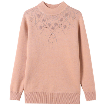 Ženska zimska bez rukava pleteni prsluk, etnički uzorak biljaka i cvijeća, širok kroj, mrežasta tkanina, akrilna vlakna do 30%