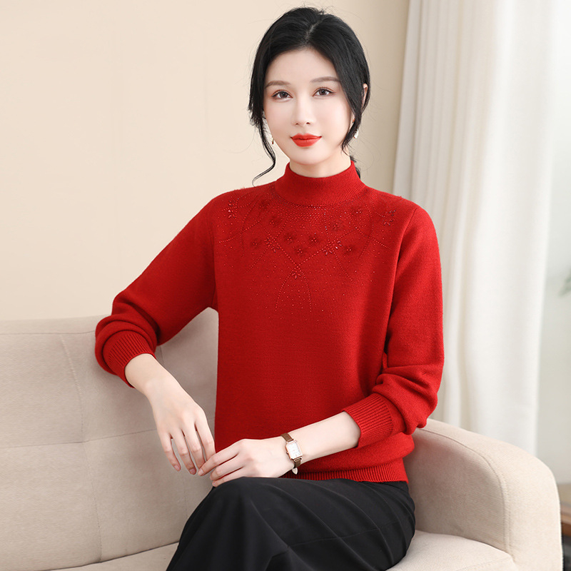 Ženska zimska bez rukava pleteni prsluk, etnički uzorak biljaka i cvijeća, širok kroj, mrežasta tkanina, akrilna vlakna do 30%