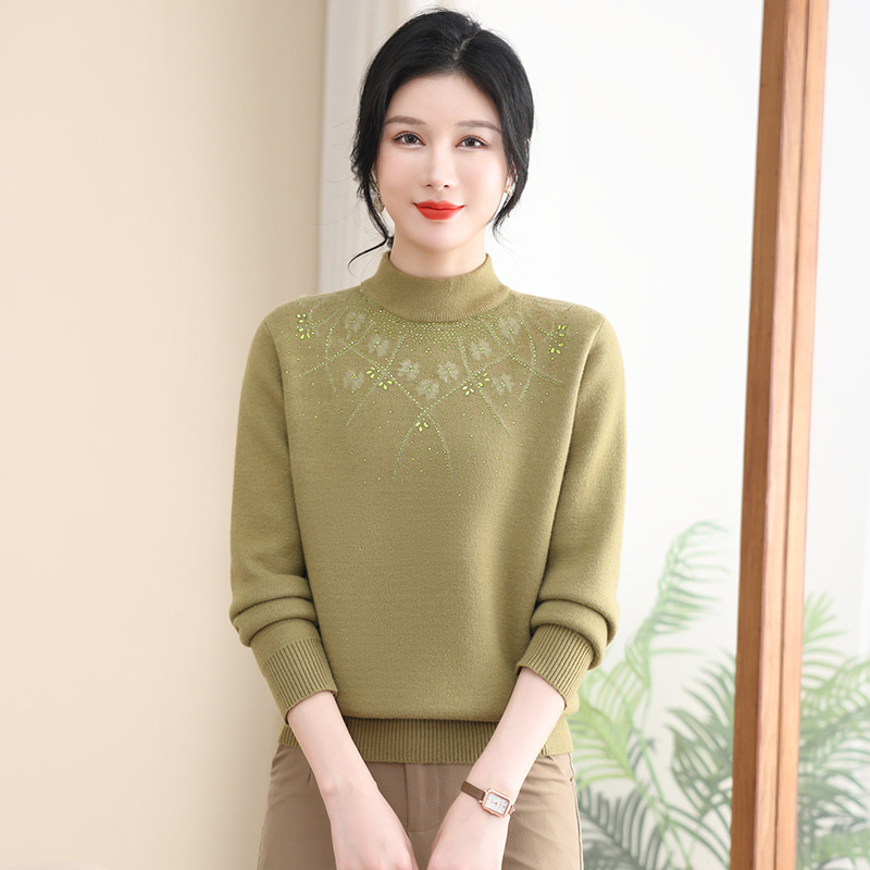 Ženska zimska bez rukava pleteni prsluk, etnički uzorak biljaka i cvijeća, širok kroj, mrežasta tkanina, akrilna vlakna do 30%