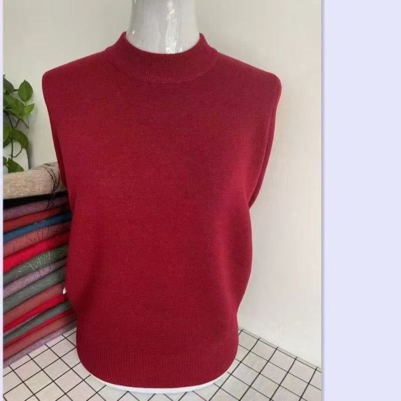 Ženski džemper s okruglim izrezom, slobodan kroj, 3/4 rukavi, književno retro stil; tkanina: Tr fabric, PVC ≤30%