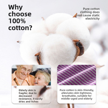 Set de lenjerie termică din bumbac 100% pentru femei, cu pulover cu guler înalt, pentru toamnă-iarnă — 100% bumbac exterior și căptușeală; grosime extra thick (401-500 g/m²); menține căldura; destinat femeilor în vârstă