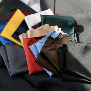 Monochrominė kišenės skarelė, poliesterio siūlai, džakardas, lengvas prabangos stilius, poliesterio pamušalas