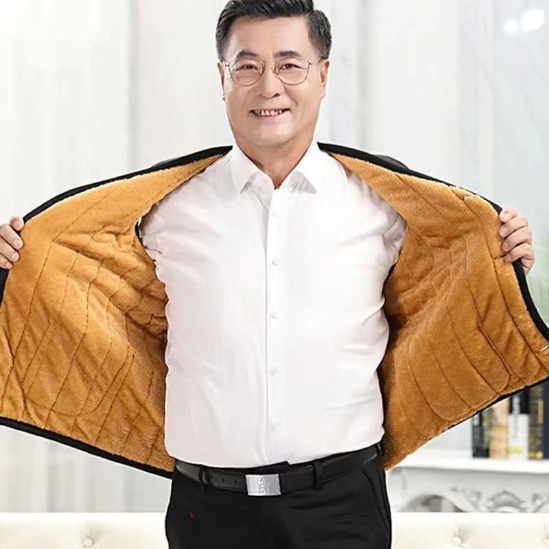 Μπουφάν από βαμβάκι με πολυεστερικό γέμισμα και επένδυση, παχύτερο, casual, φαρδιά γραμμή