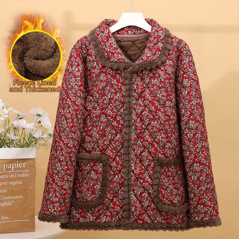 Χειμερινό παλτό από Corduroy για μεγαλύτερες γυναίκες, άνετη γραμμή; κύριο ύφασμα: Corduroy; περιεκτικότητα σε γούνα κουνελιού <30%; δευτερογενές ύφασμα: Άλλο; Έκδοση άνοιξη 2023