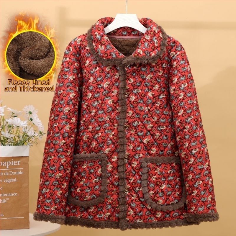 Χειμερινό παλτό από Corduroy για μεγαλύτερες γυναίκες, άνετη γραμμή; κύριο ύφασμα: Corduroy; περιεκτικότητα σε γούνα κουνελιού <30%; δευτερογενές ύφασμα: Άλλο; Έκδοση άνοιξη 2023