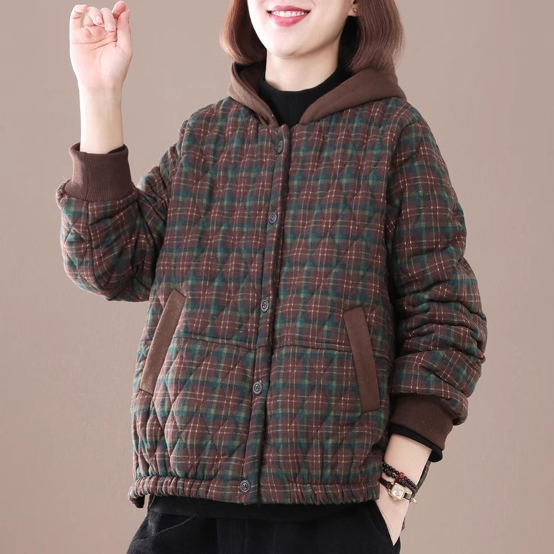 Māmiņām domāta sieviešu ziemas jaka, īss griezums, TR audums, poliesters >95%, ikdienas pilsētas stils, Ziemas 2025