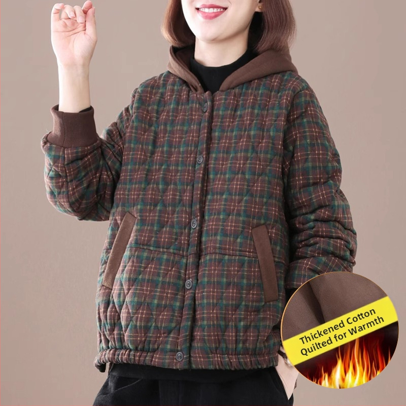 Māmiņām domāta sieviešu ziemas jaka, īss griezums, TR audums, poliesters >95%, ikdienas pilsētas stils, Ziemas 2025