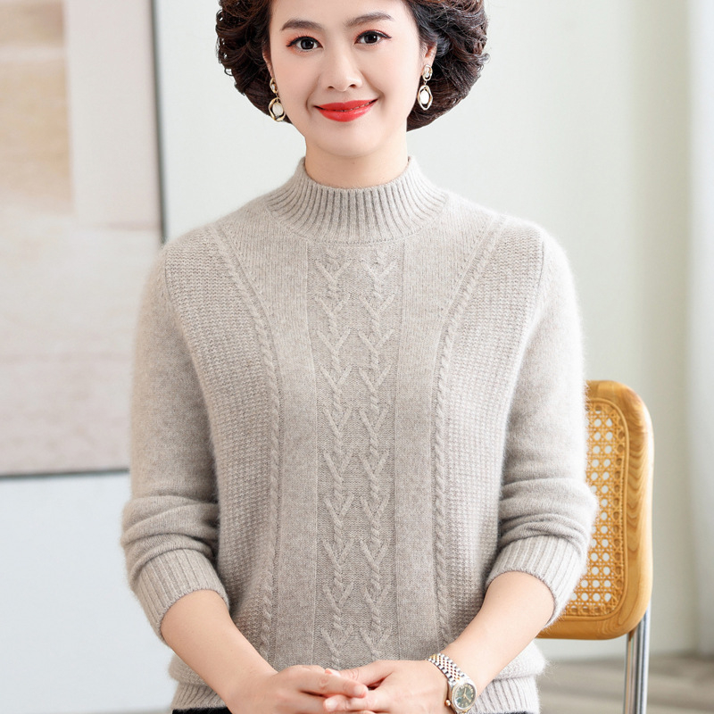 Kašmyrinių megztinis be rankovių, etninio stiliaus, laisvas kirpimas, be apykaklės