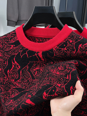 Vilnonis džemperis, 100% vilna, stora mezgimo, pusaukštė kaklo apykaklė, ilgos rankovės, ilgis 50–65 cm