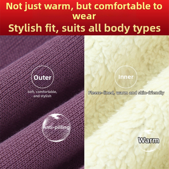 Žieminis kardiganas senjorams — polieteris, fliso pamušalas, ilgomis rankovėmis, laisvas kirpimas, užsegimas mygtukais